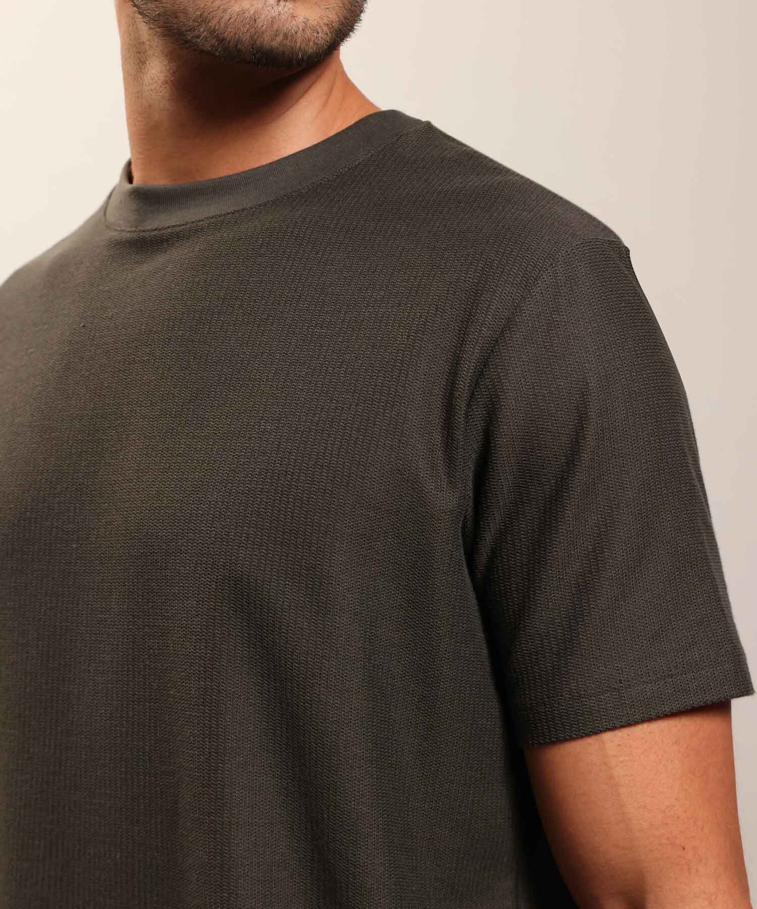 Camiseta Regular Para Hombre