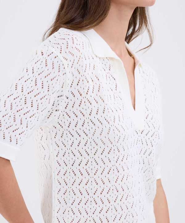 Polo Tejida Unicolor