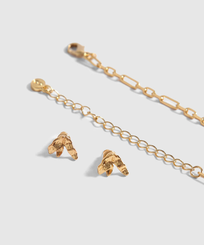 Set de Accesorios Dije de Mariposa