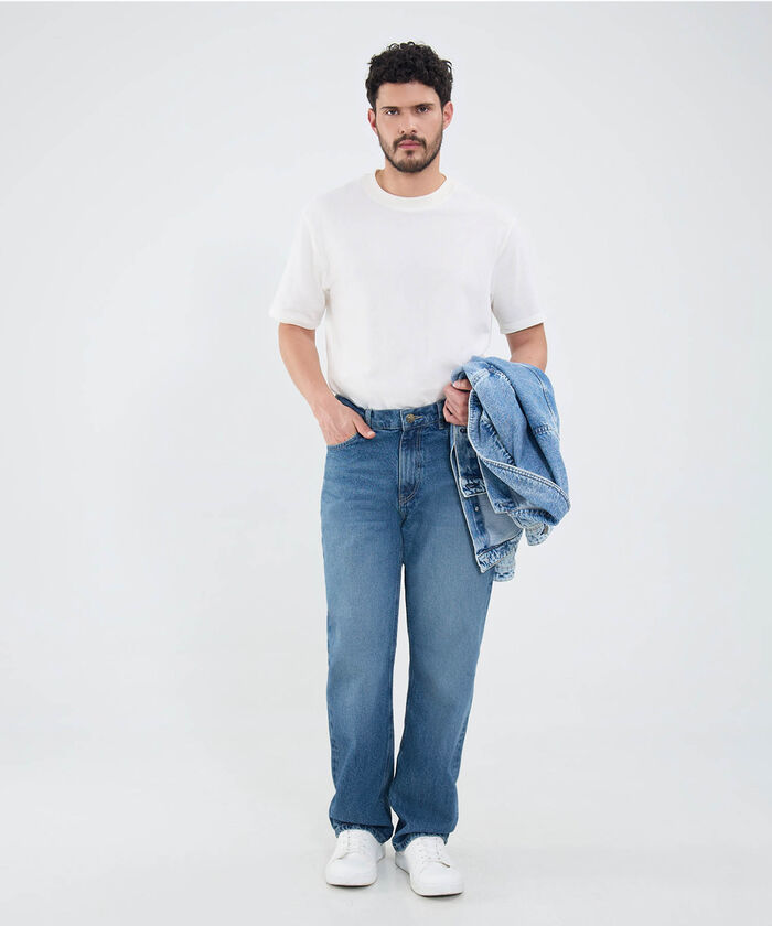 Camiseta Regular Para Hombre