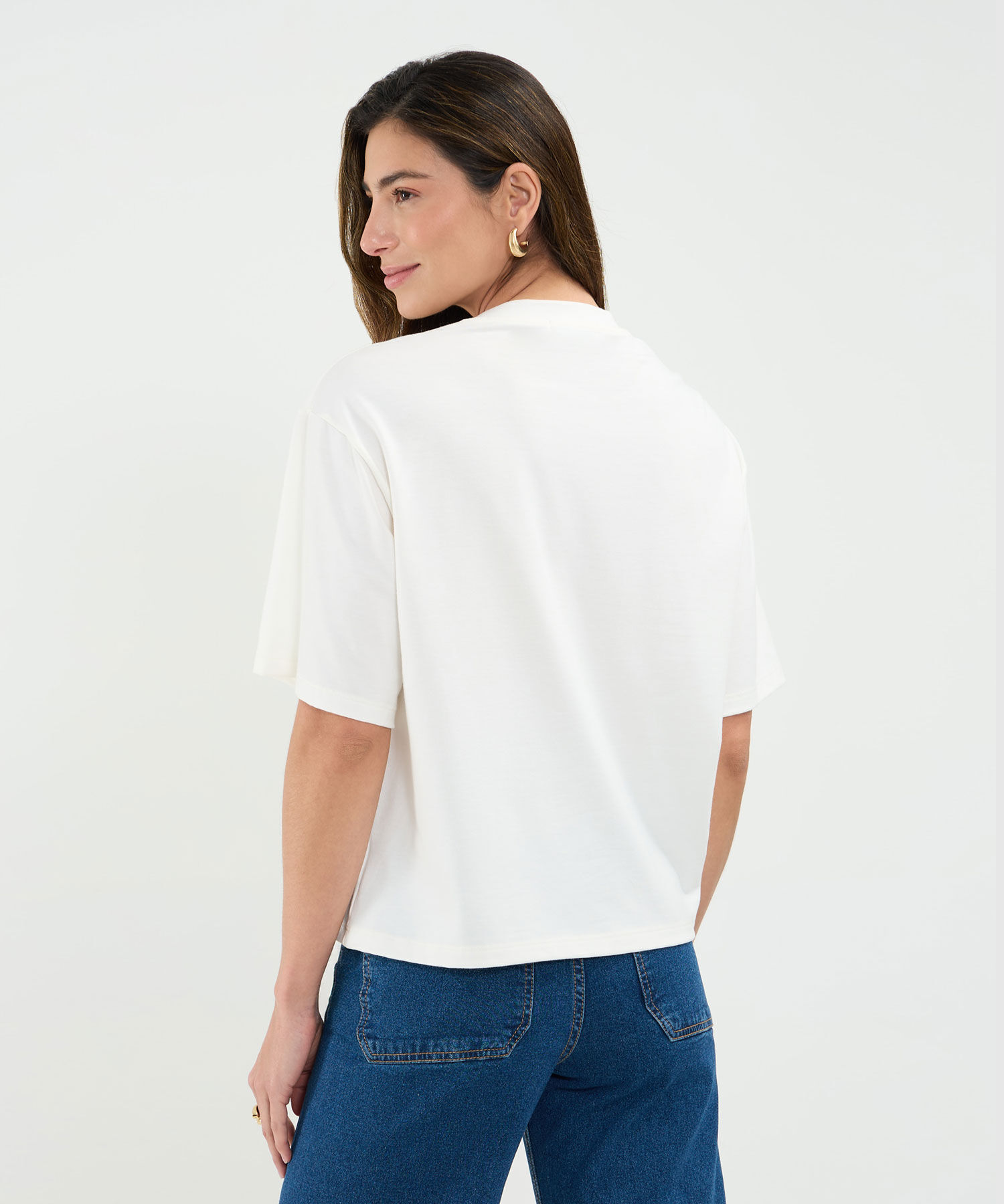 Camiseta Estampado Floral