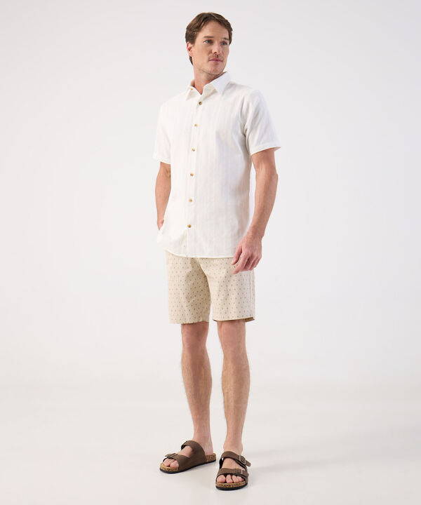 Bermuda Estampada Cl&aacute;sica de Verano Para Hombre