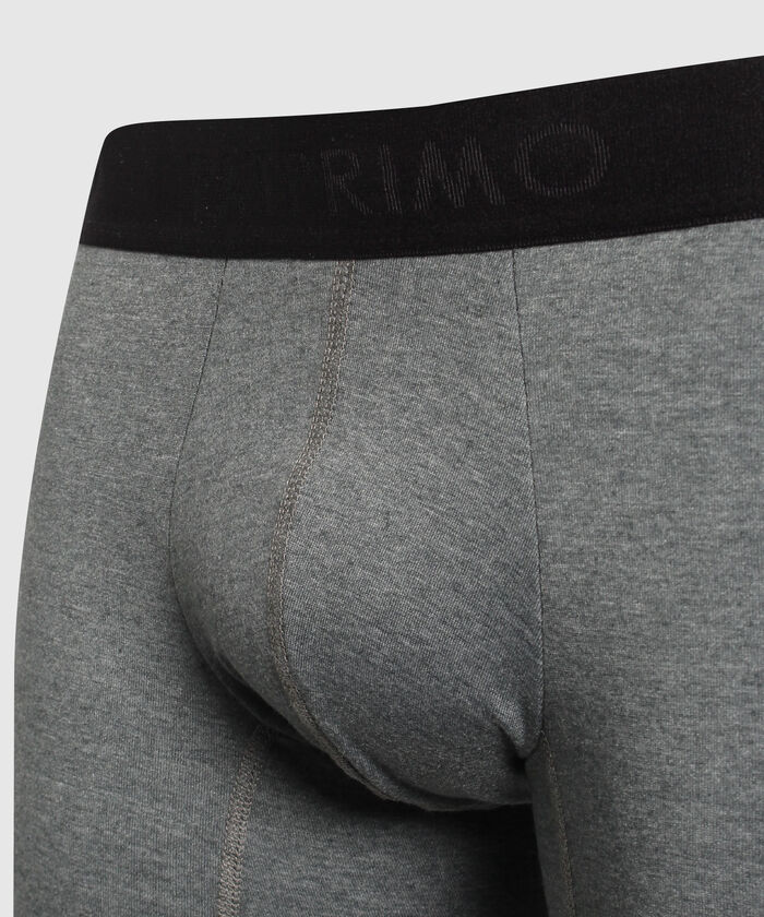 Pantaloncillo Pack X5 Boxer Medio En Algodon Unicolor