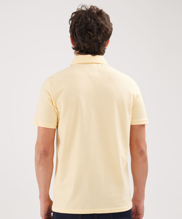 Polo Cuello Duro Con Bolsillo