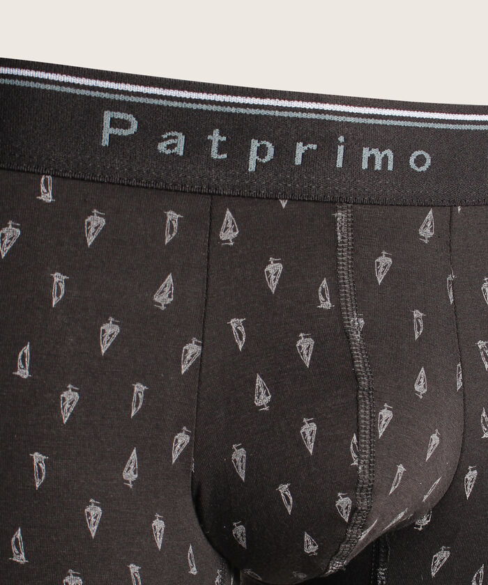 Boxer Pack X3 Medio Algodón Estampado Miniprint