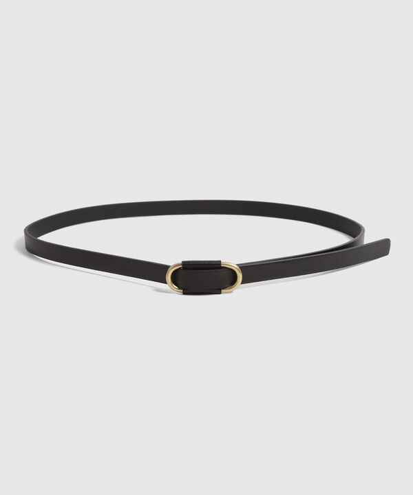 Cintur&oacute;n Hebilla Dorada