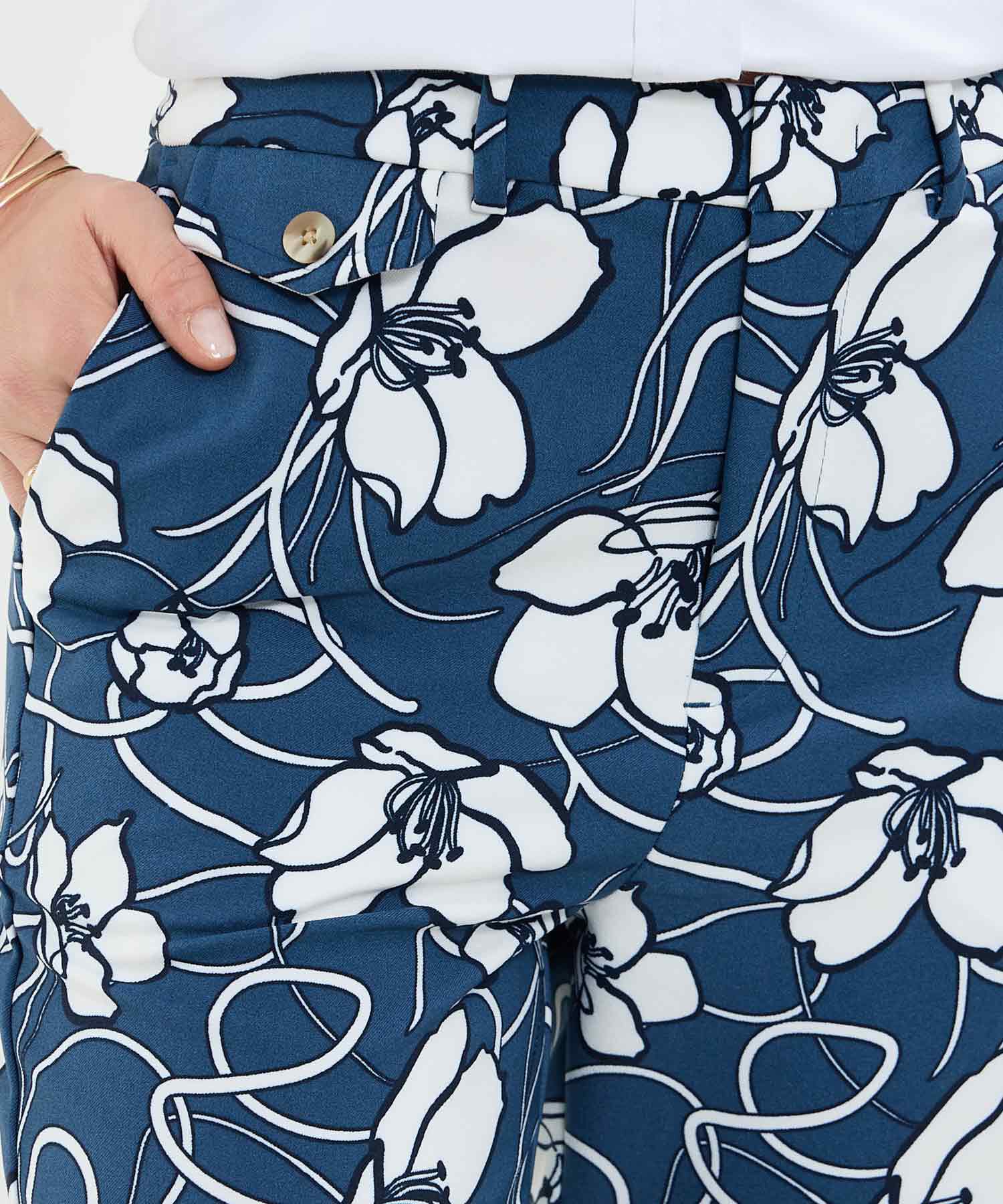 Pantal&oacute;n Estampado Floral