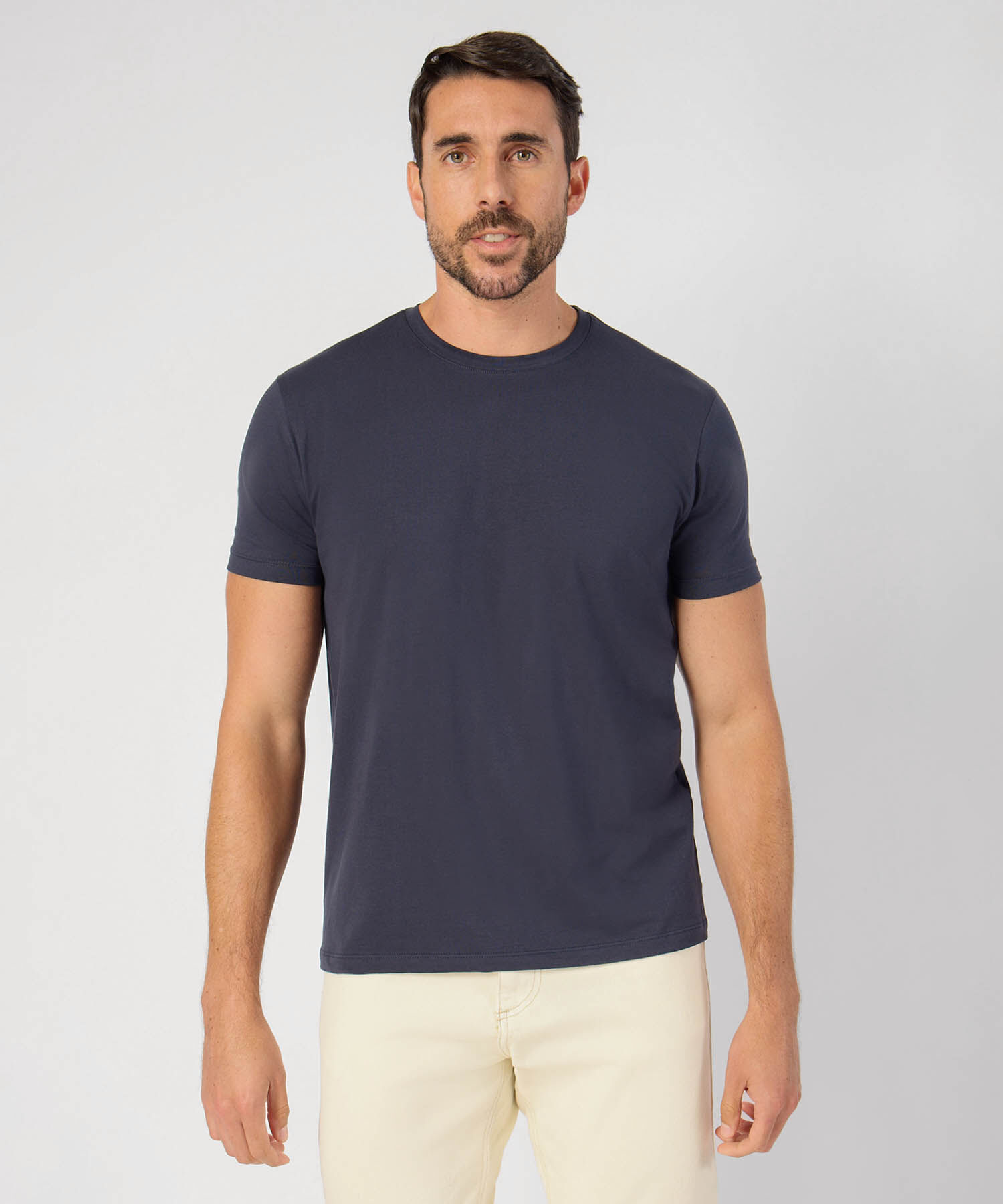 Camiseta Basica Cuello Redondo 