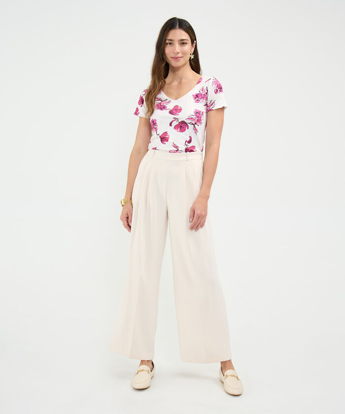 Camiseta Estampado Floral