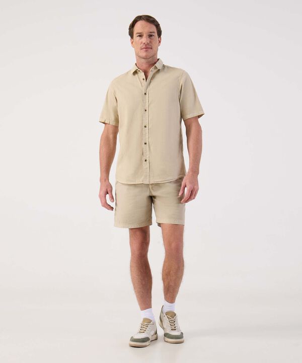 Camisa de Manga Corta para Hombre Casual