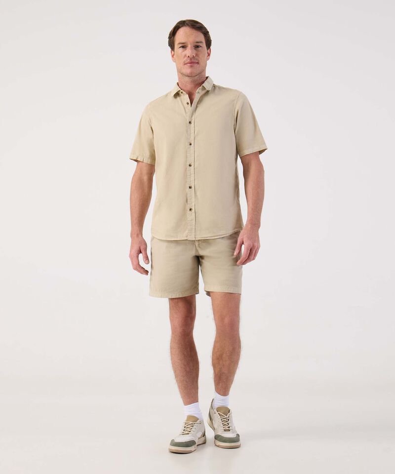 Camisa de Manga Corta para Hombre Casual