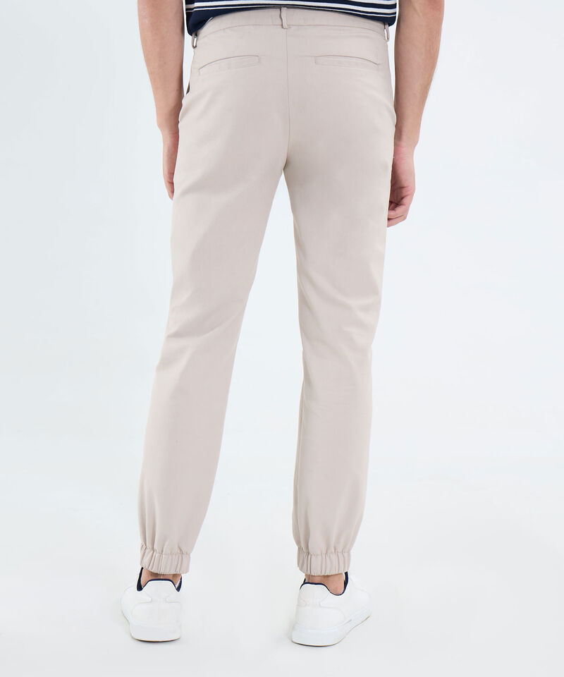 Pantalon Con Pretina Encauchada Para Hombre