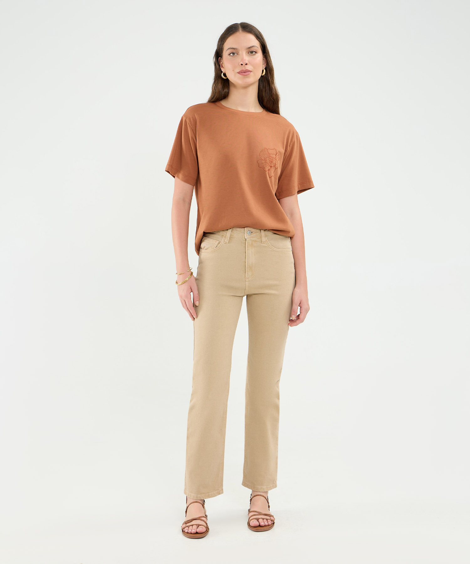 Jean Straight Para Mujer