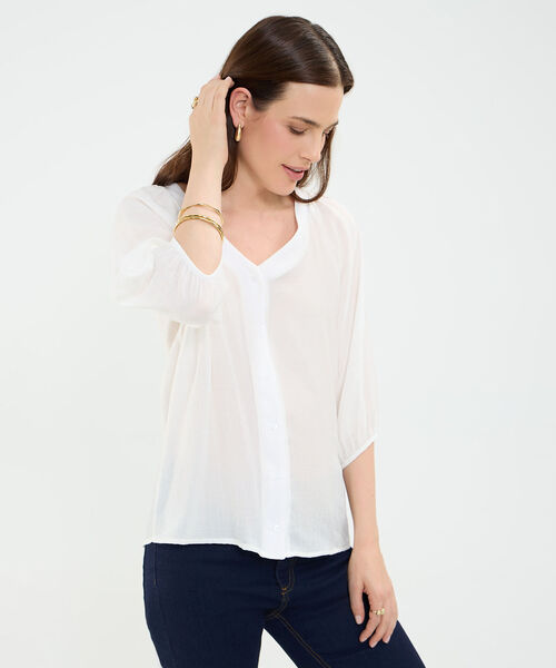 Blusa Escote en V image number null