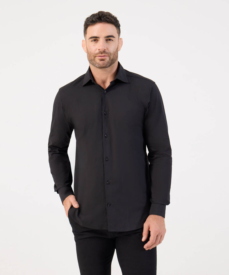 Camisa Formal De Manga Larga Para Hombre
