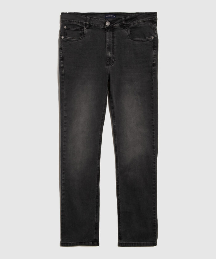 Jeans Regular Tono Negro