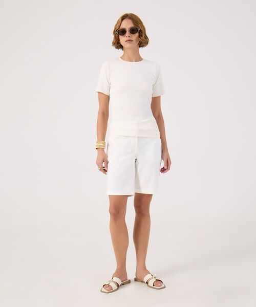 Bermuda unicolor con prense  image number null