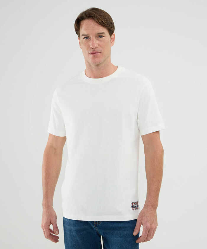 Camiseta Con Bordado Para Hombre