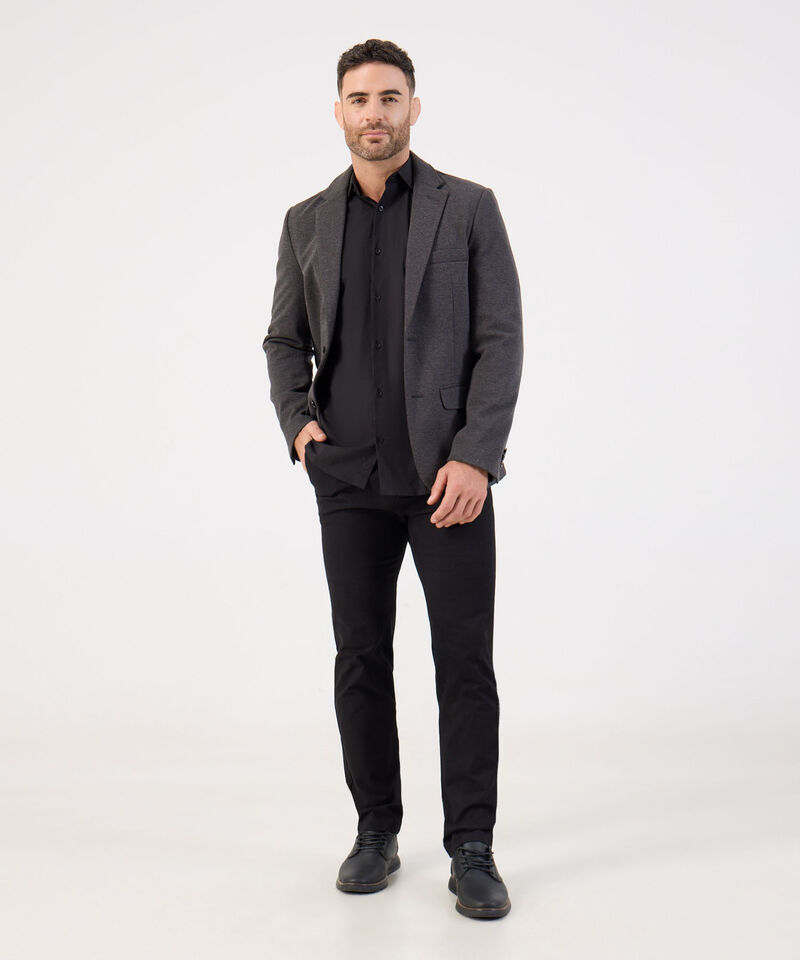 Camisa Formal De Manga Larga Para Hombre