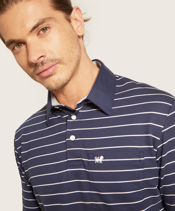 Polo Cuello Duro  Prete&ntilde;ido Bicolor