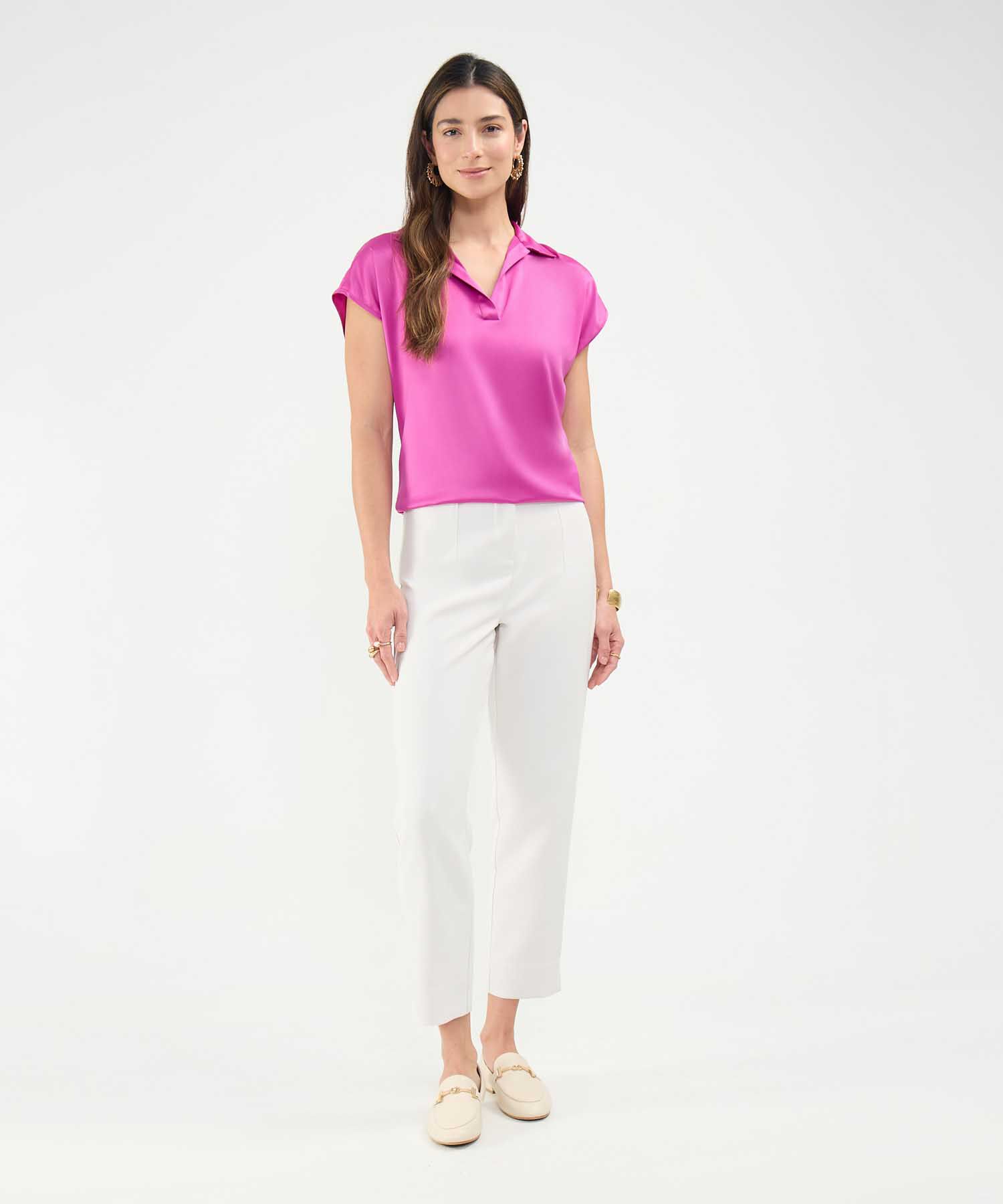 Pantal&oacute;n Formal Tiro Alto