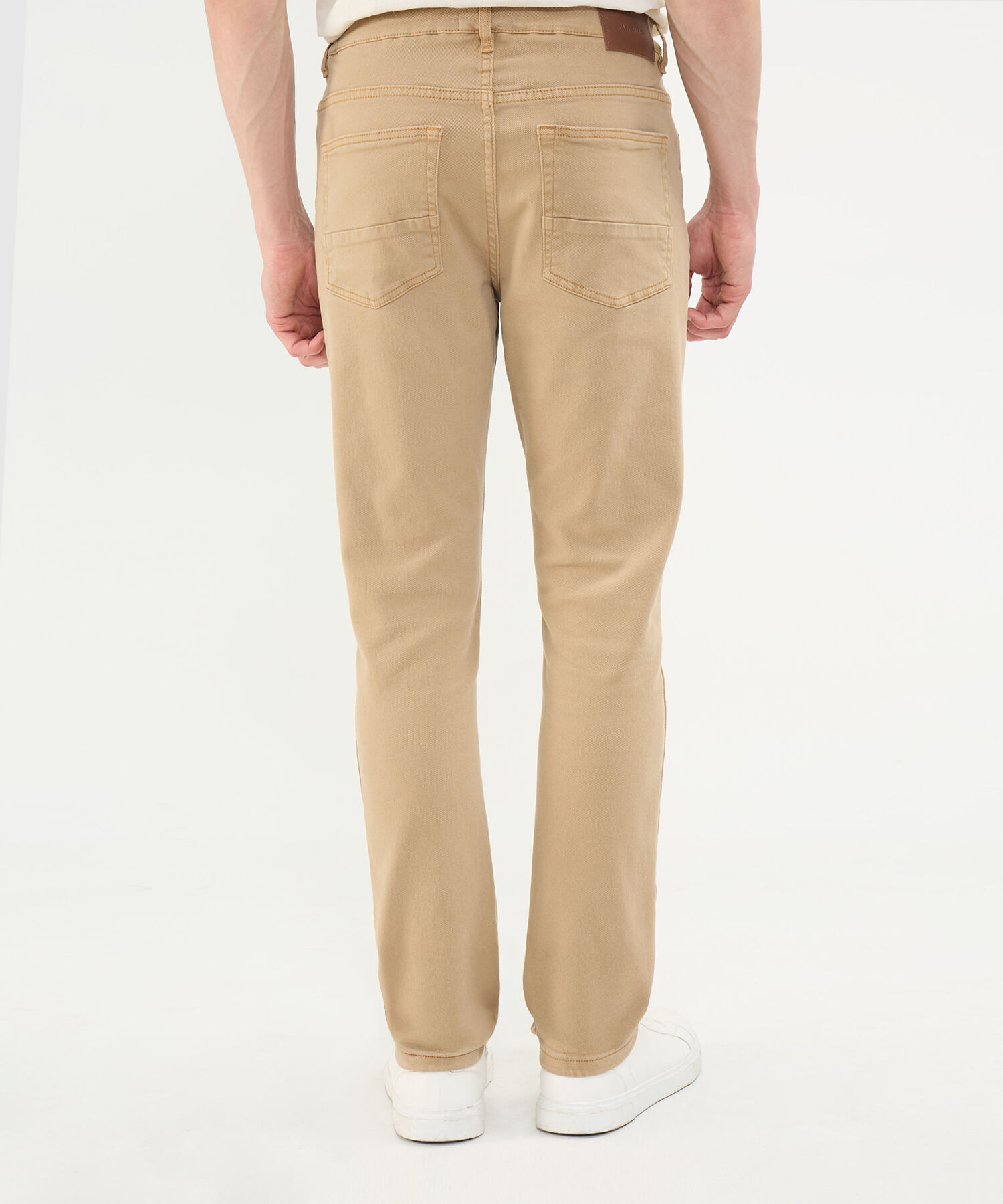 Jeans Slim Tono Café