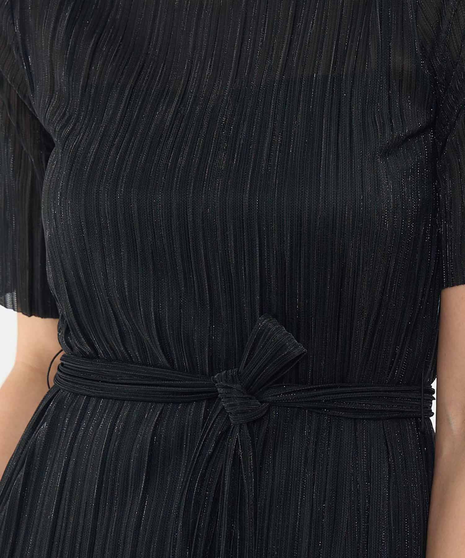 Vestido Midi con Brillos