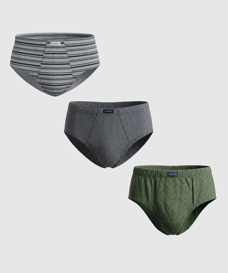 Pack X 3 Pantaloncillos Cl&aacute;sicos En Algod&oacute;n 