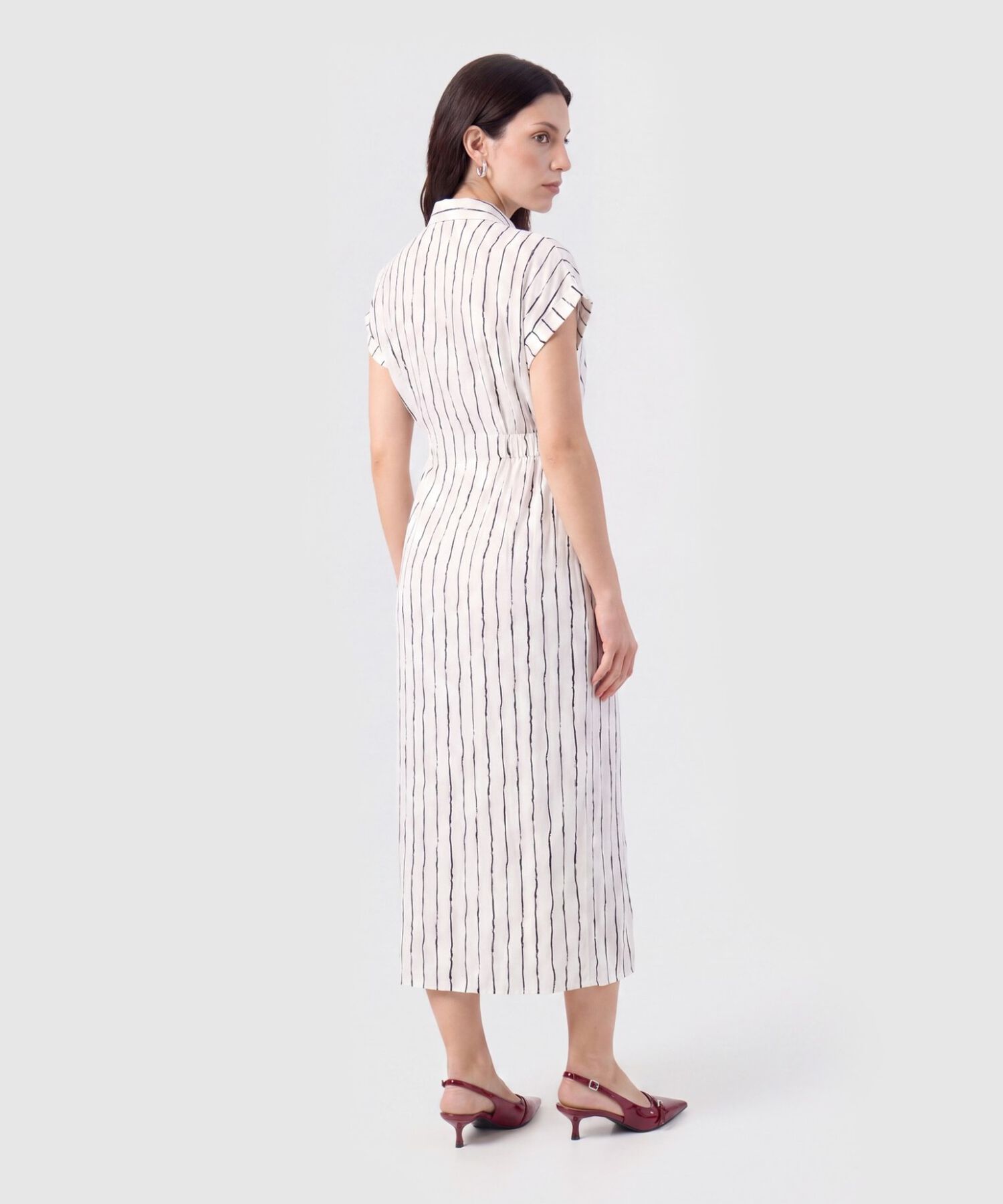 Vestido Camisero Largo para Mujer