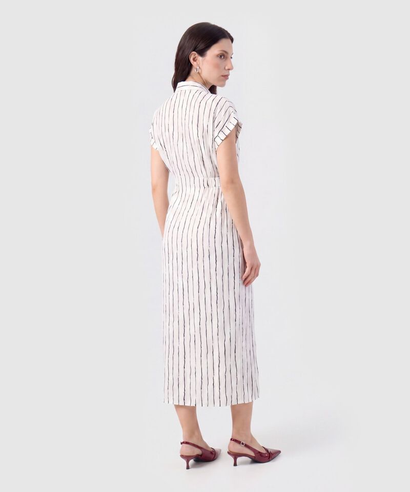 Vestido Camisero Largo para Mujer