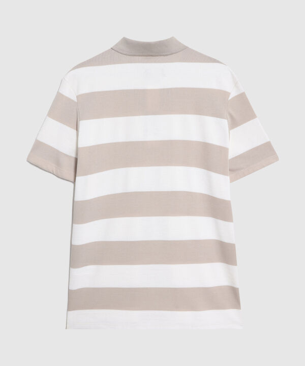 Polo Slim Fit A Rayas Para Hombre
