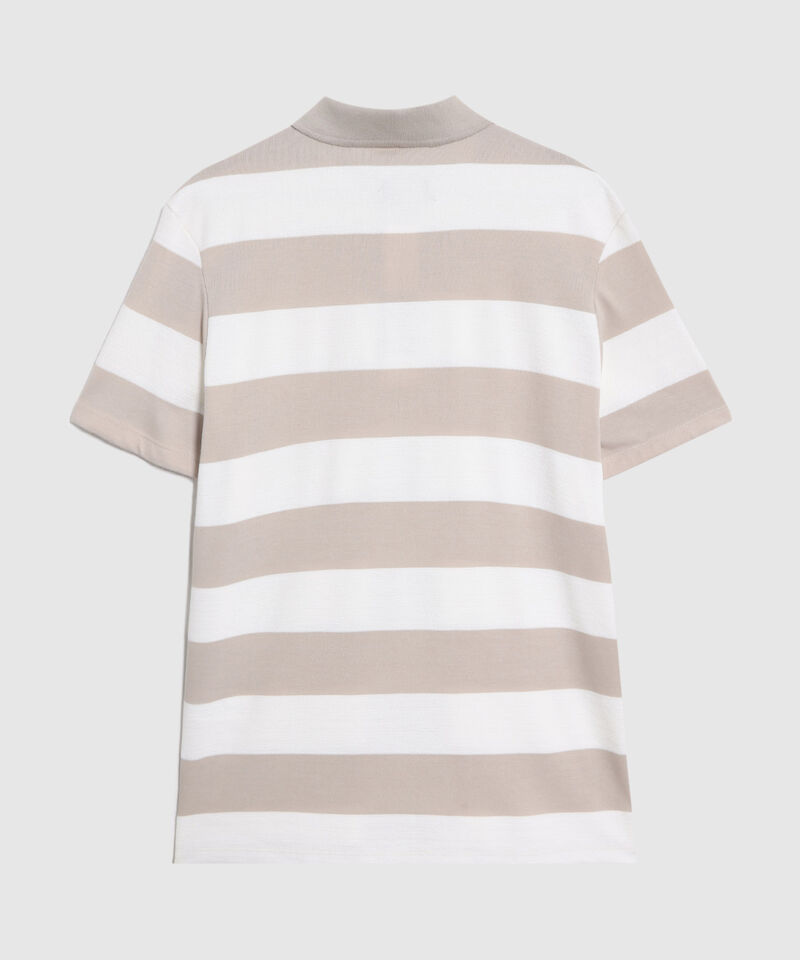 Polo Slim Fit A Rayas Para Hombre