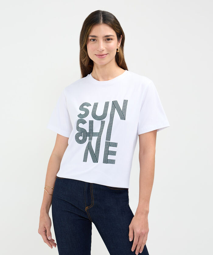 Camiseta Manga Corta Estampada