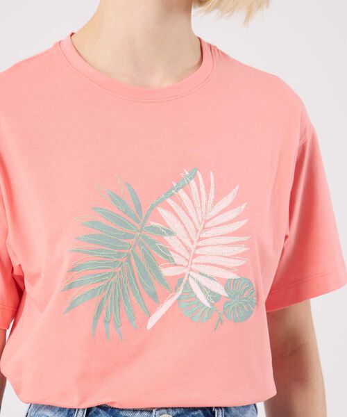 Camiseta Amplia Estampada  image number null