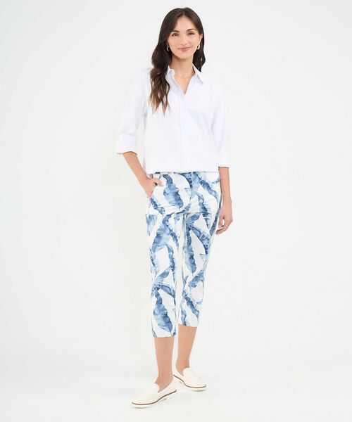 Pantalón Capri Estampado image number null