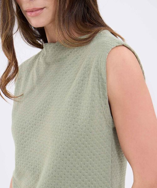 Camiseta Manga Sisa Texturizada image number null