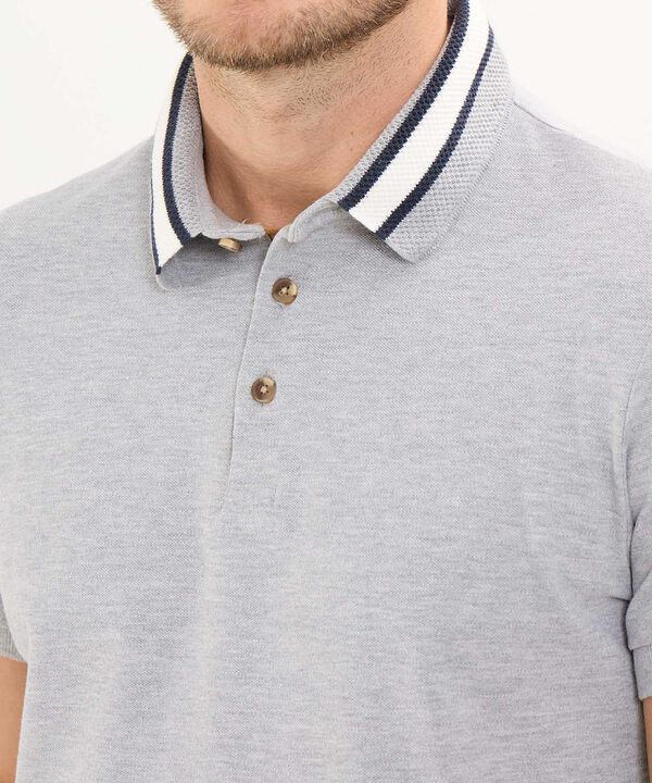 Polo Cuello Tejido