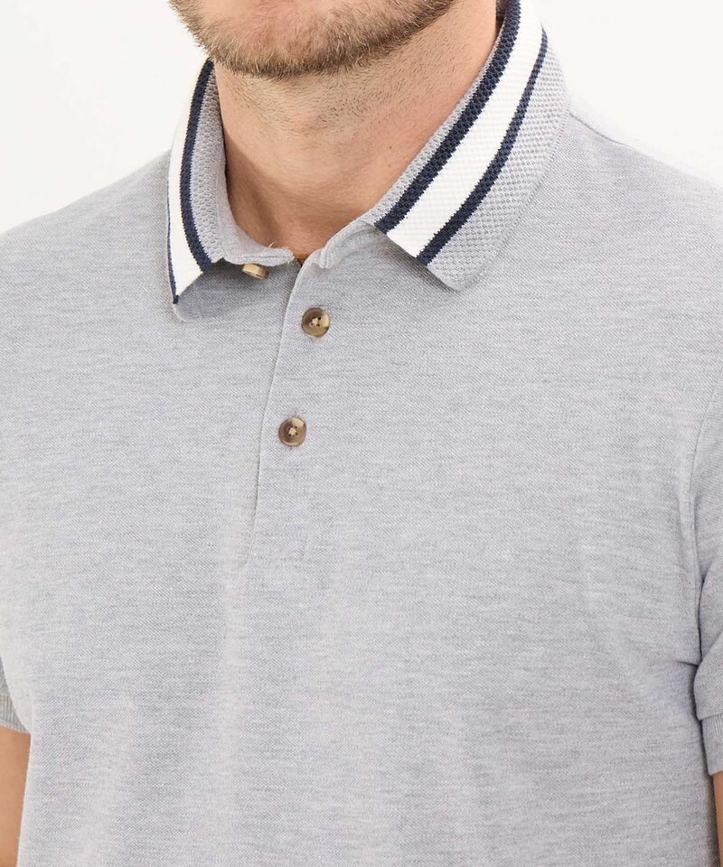 Polo Cuello Tejido