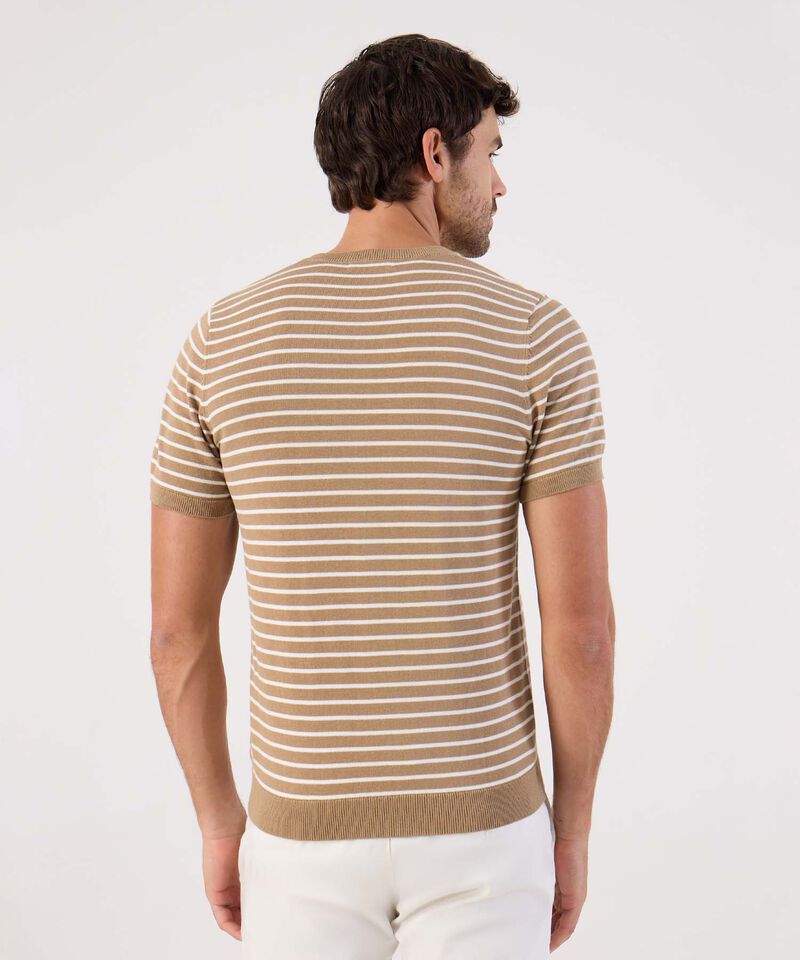 Camiseta En Tejido De Punto Para Hombre