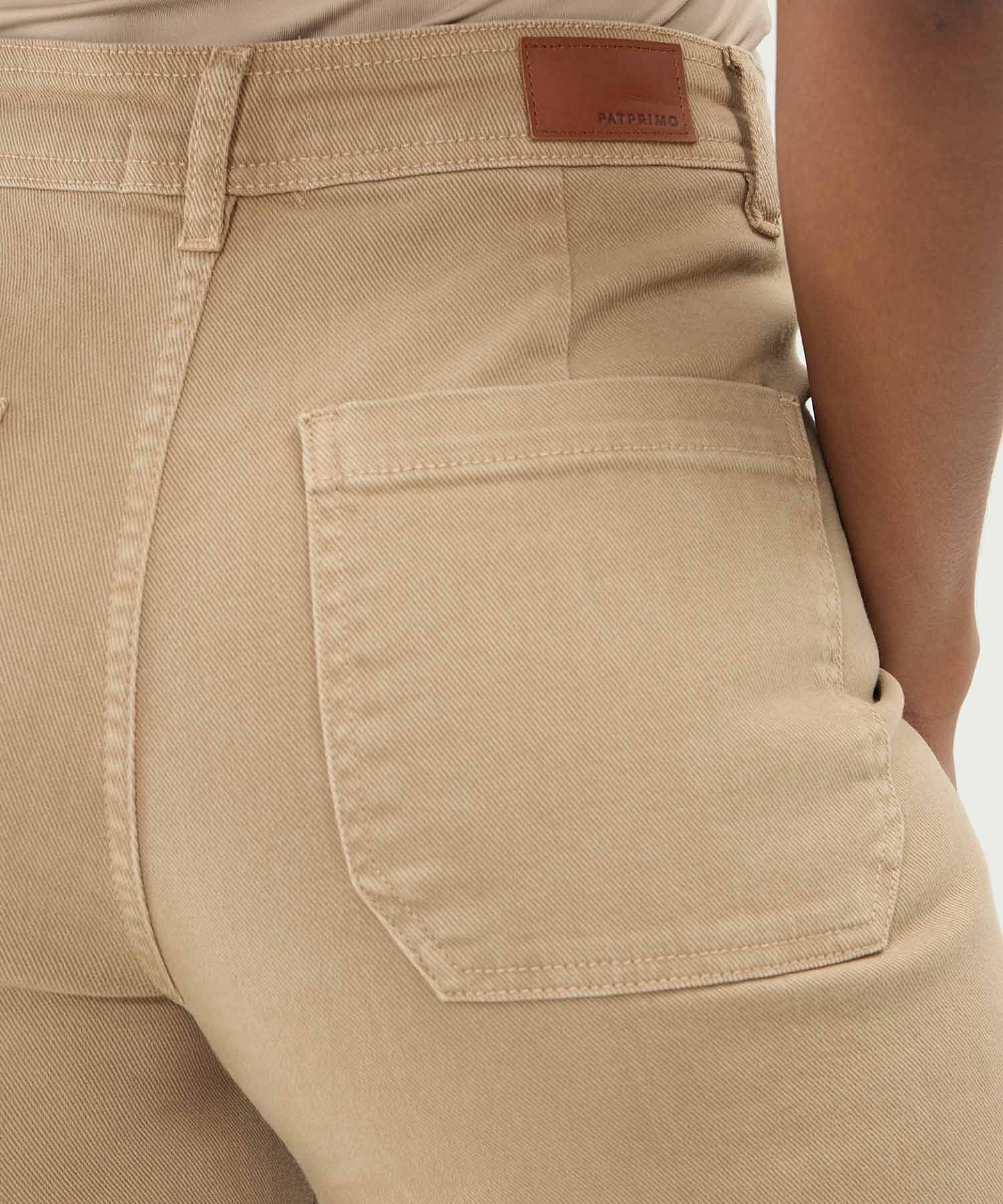 Jean Culotte Tipo Marine Para Mujer