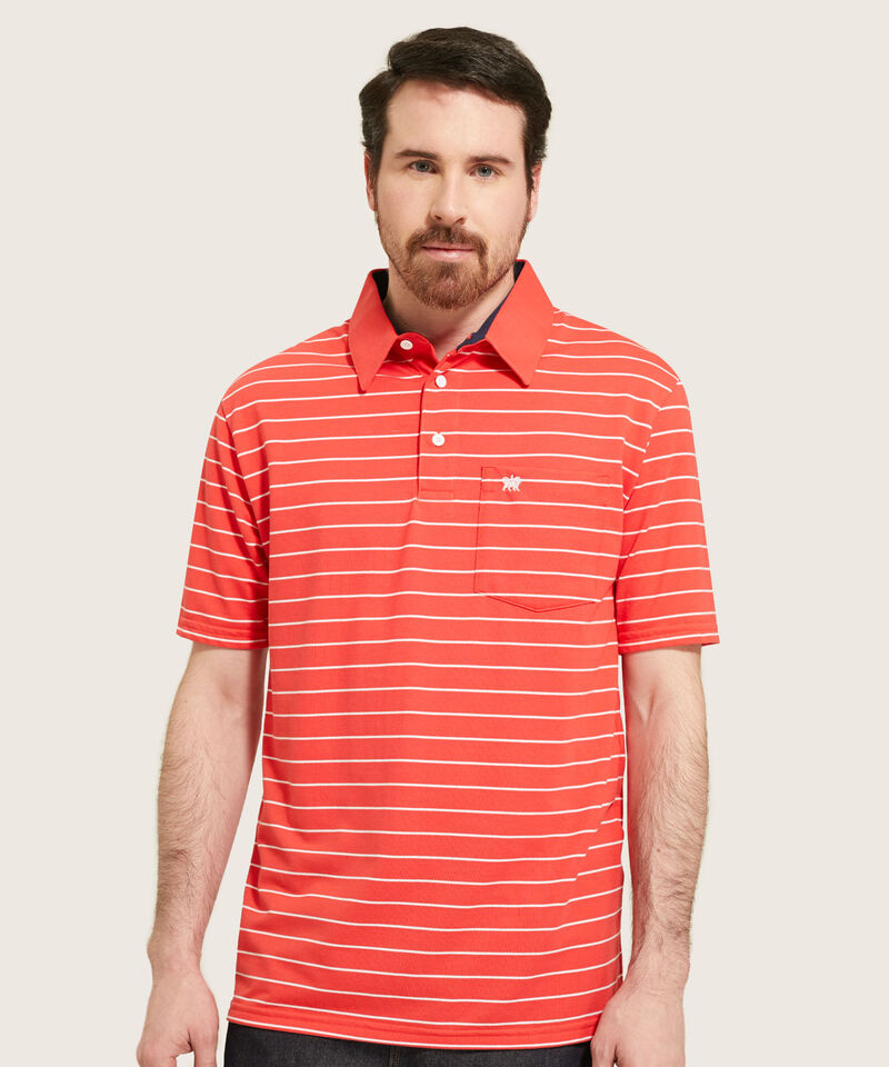 Polo Cuello Duro  Prete&ntilde;ido Bicolor