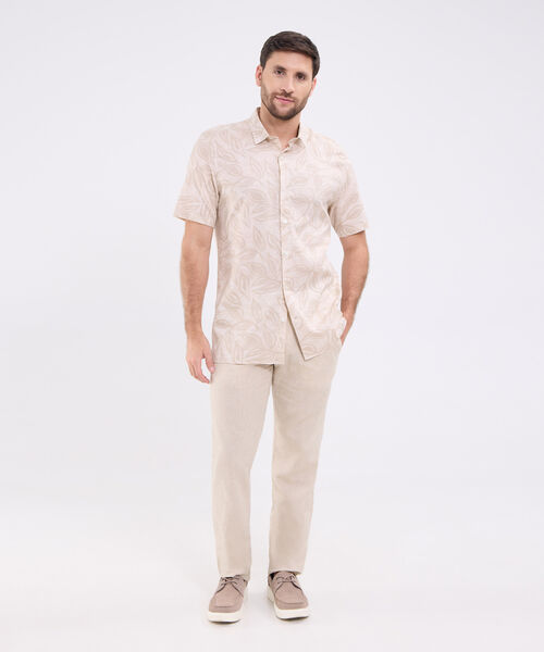 Camisa manga corta estampada para hombre image number null