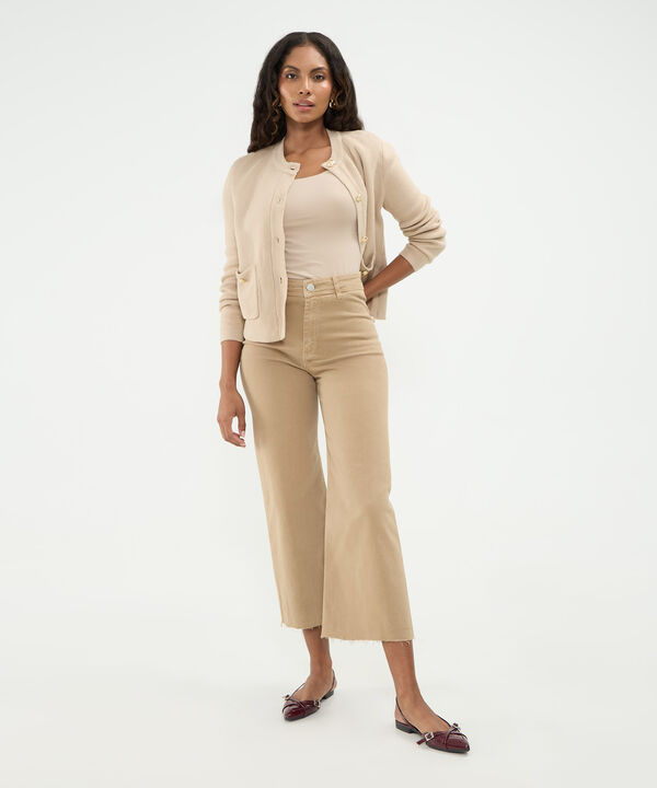 Jean Culotte Tipo Marine Para Mujer