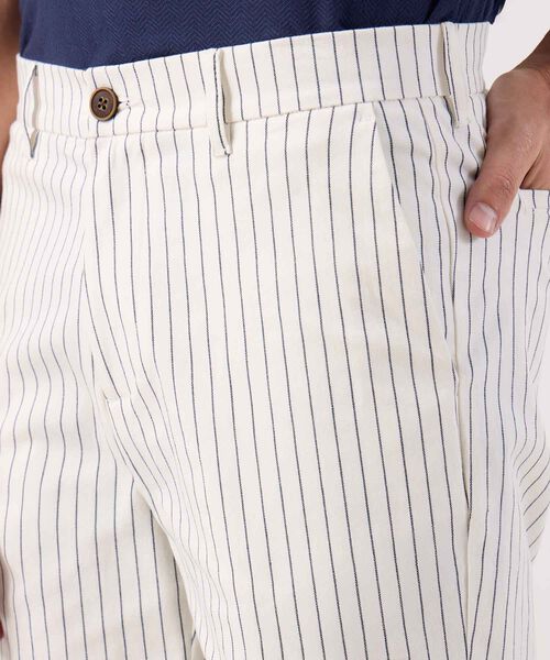 Bermuda Estampado A Rayas image number null