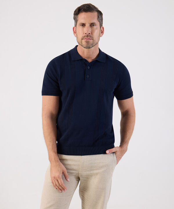 Polo Tejido De Punto Cl&aacute;sica Para Hombre image number null