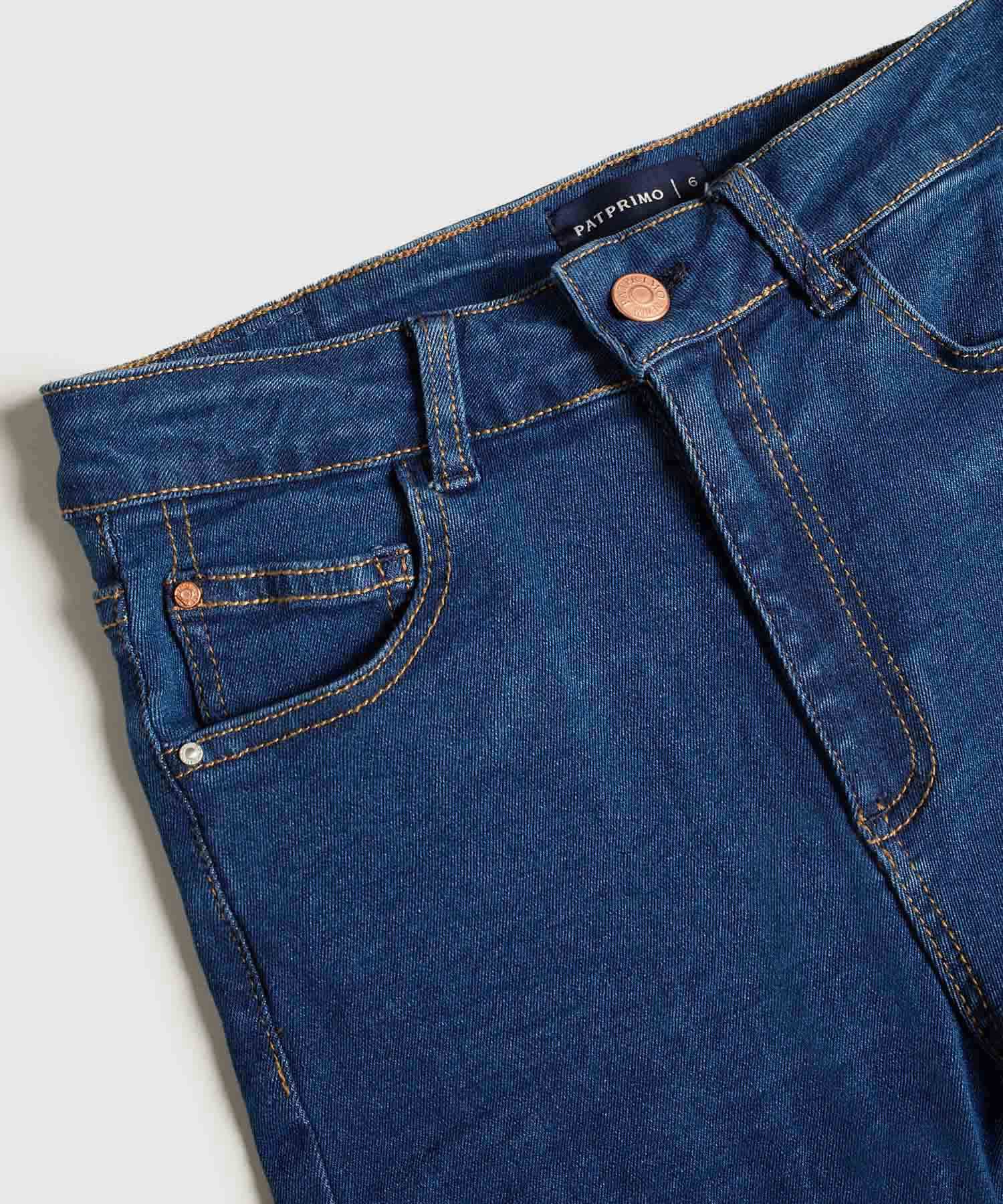 Jeans Skinny Tono Medio