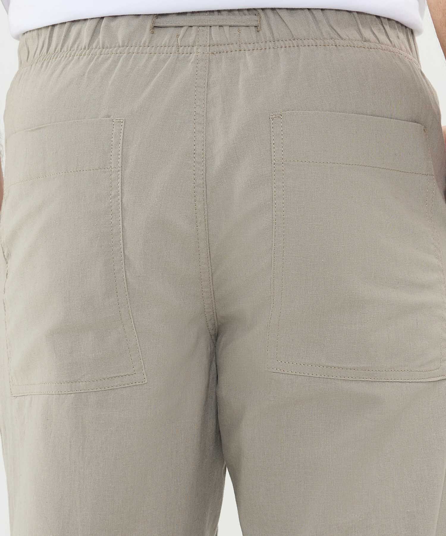 Pantalón en Efecto Lino