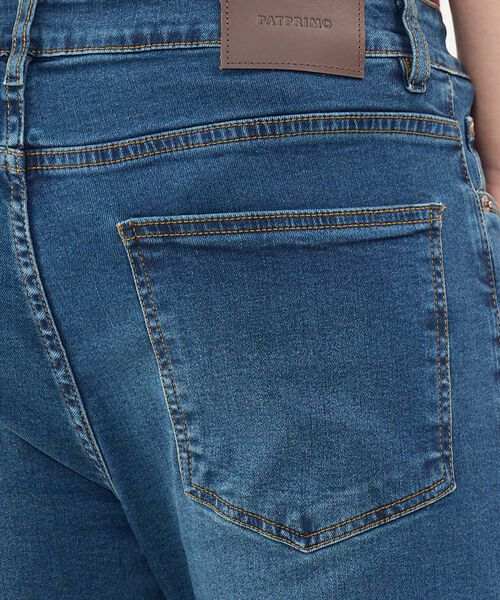 Jeans Skinny Tono Oscuro