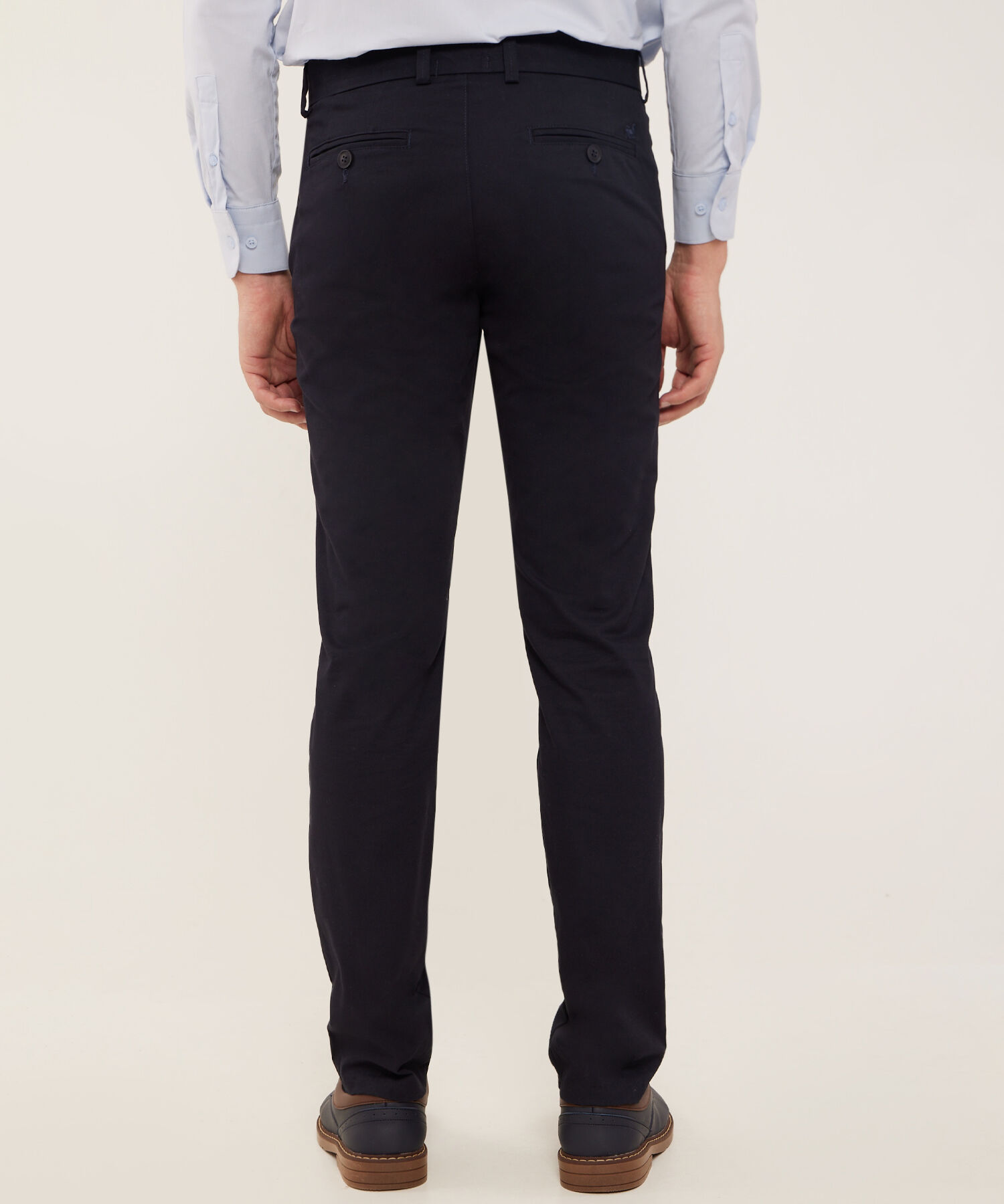 Pantalon Chino Basico Contraste - Nuevo Fit- Slim