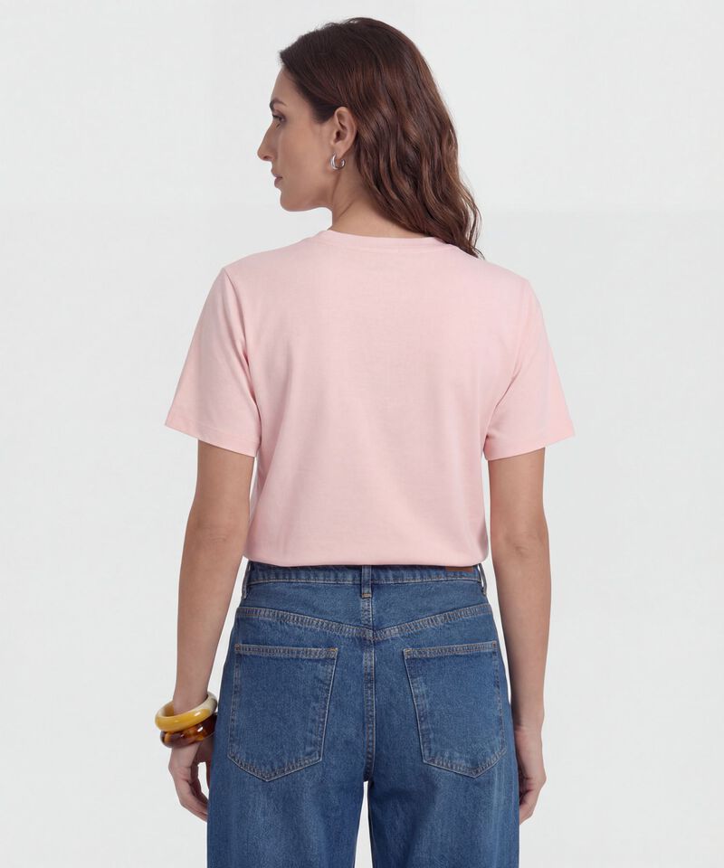 Camiseta Estampada Manga Corta 